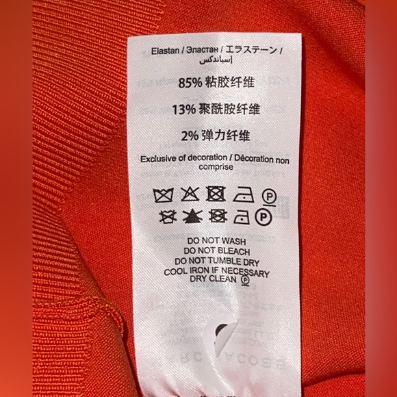 Marc Jacobs Orange Cropped Cardigan Medium - Picture 11 of 11